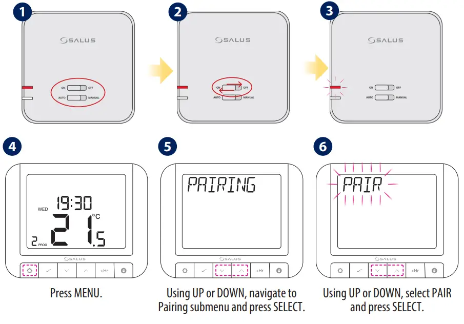 SALUS RT520TX Thermostat - Fig 28