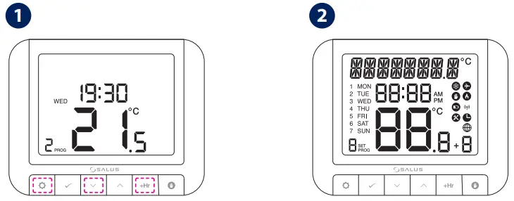SALUS RT520TX Thermostat - Fig 31