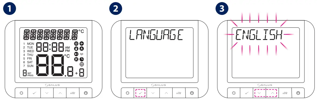 SALUS RT520TX Thermostat - Fig 7