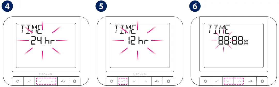 SALUS RT520TX Thermostat - Fig 8