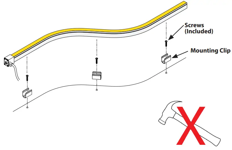 Trace RGBW Mounting Options