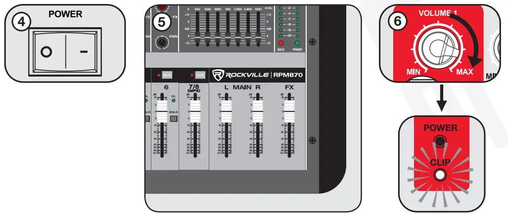 ROCKVILLE BPA10 10 Active DJ PA Speaker with Bluetooth - SINGLE UNIT