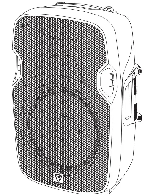 ROCKVILLE BPA10 10 Active DJ PA Speaker with Bluetooth