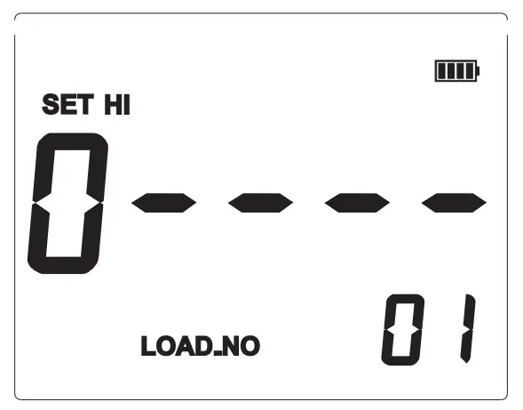 Set the high/lower limit comparative value