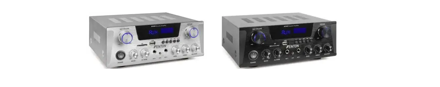Fenton Av430 Karaoke Amplifier Instruction Manual Fenton Av430 Karaoke Amplifier Instruction Manual
