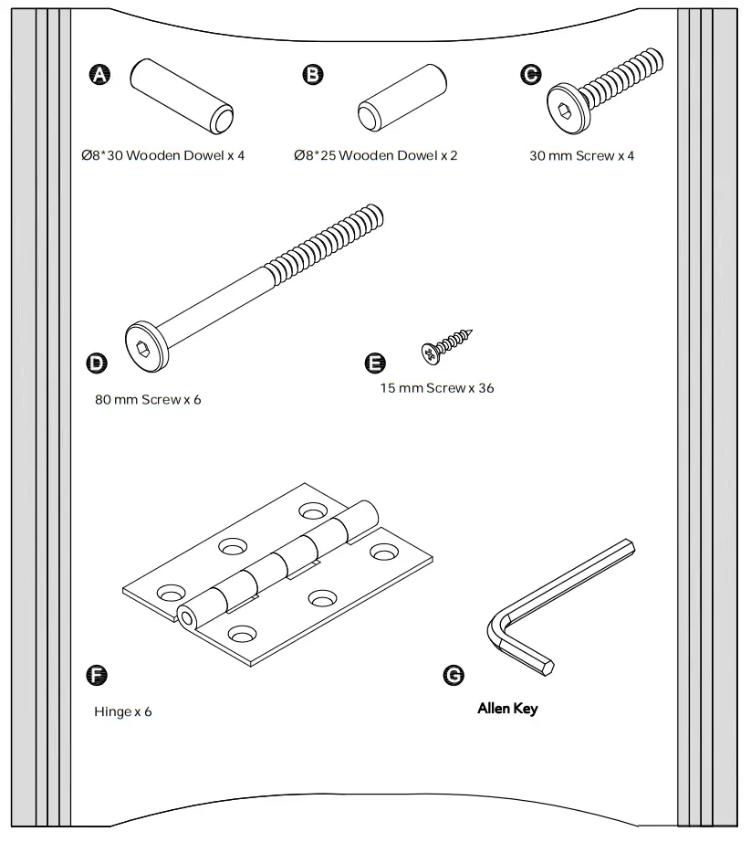habitat Iver Dining Table and 4 Hannah Black Chairs - Bag 1