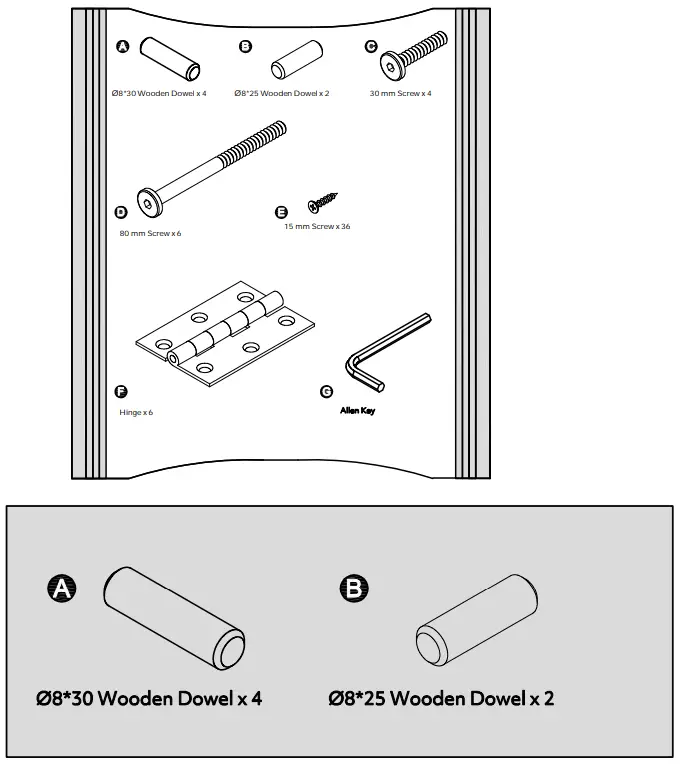 habitat Iver Dining Table and 4 Hannah Black Chairs - Panels1
