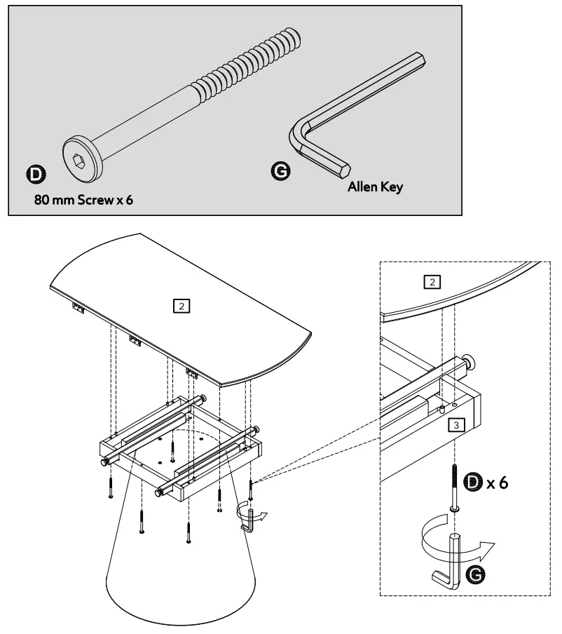 habitat Iver Dining Table and 4 Hannah Black Chairs - Panels6