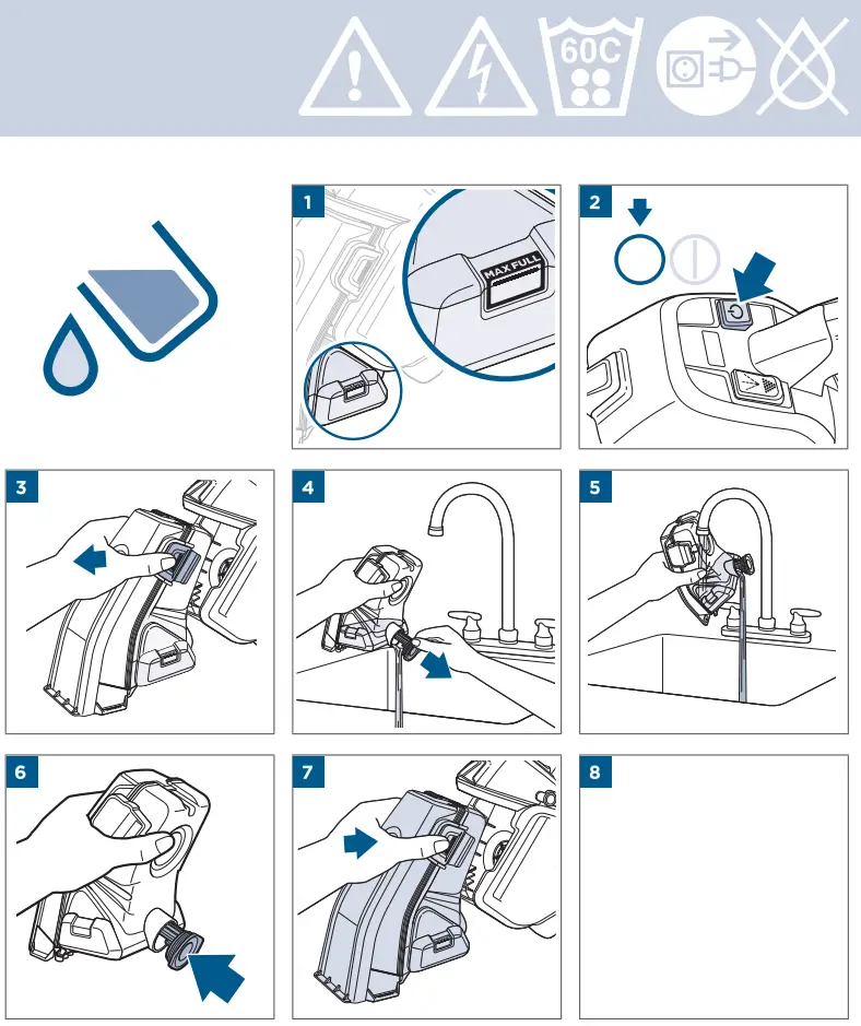 BiSSELL 3318 Series Stain Eraser - ICON 5