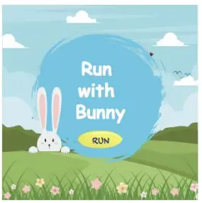 iTOUCH Playzoom Kids Smartwatch - Run with Bunny