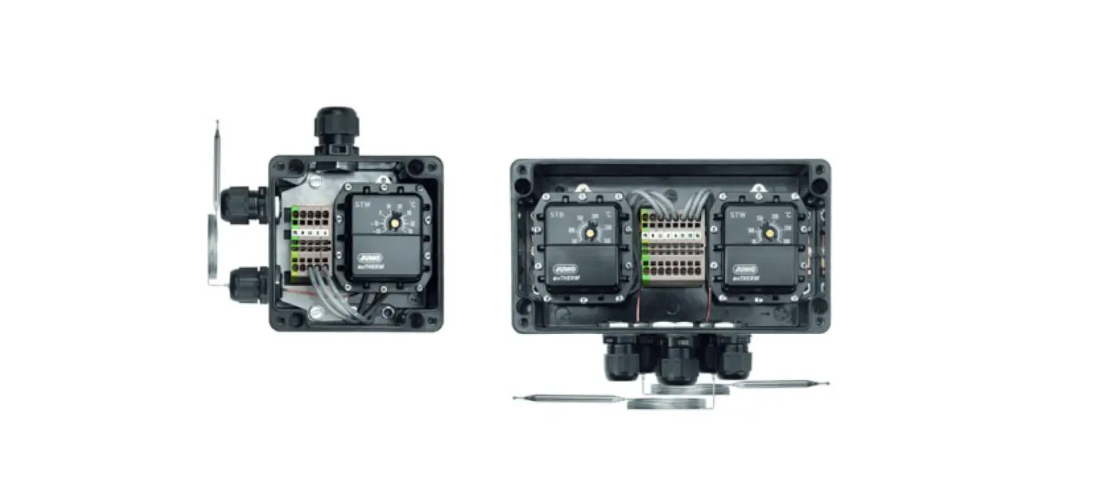 Jumo Extherm-at Explosion-protected Surface-mounted Thermostat Instruction Manual