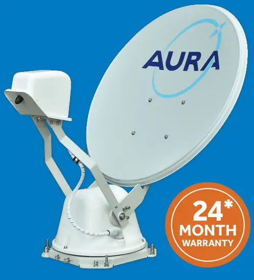 uec AURA Auto Satellite Dish
