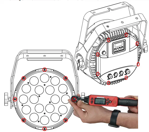 ELATION PROFESSIONAL SIXPAR 300IP 6 In 1 Rgbaw Uv Led - OVERVIEW 1
