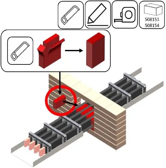 nVent FleXbus Foam Barrier Dispenser A8a
