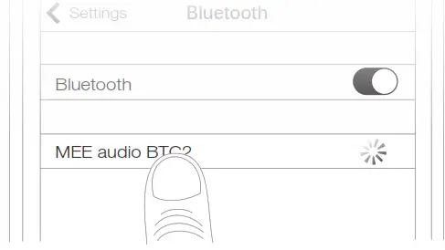MEE audio BTC2 Bluetooth Wireless Adapter - PAIRING2