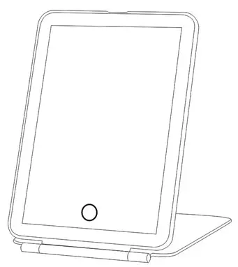 kogan Estelle LED Travel Makeup Mirror