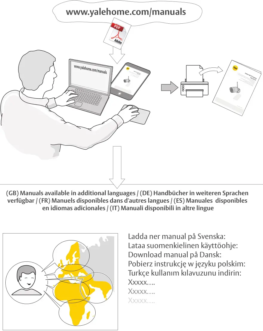 Yale SV-DB4MX-B Outdoor Pro Wi-Fi 4MP Camera - Download manual