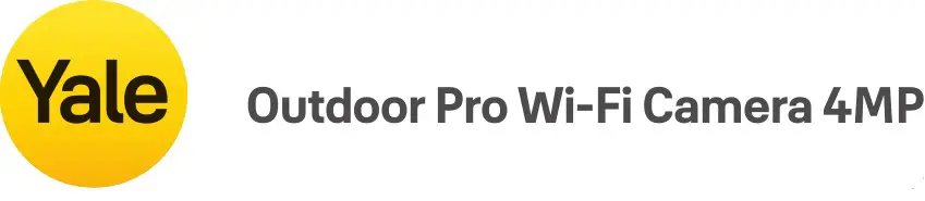Yale SV-DB4MX-B Outdoor Pro Wi-Fi 4MP Camera User Manual