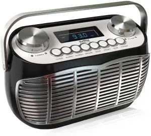 audible FIDELITY 90038PI Detroit FM Retro Radio
