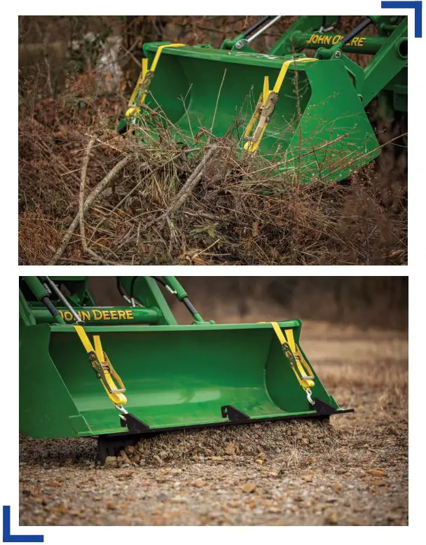 TARTER BR52 Bucket Rake - FORWARD OPERATION