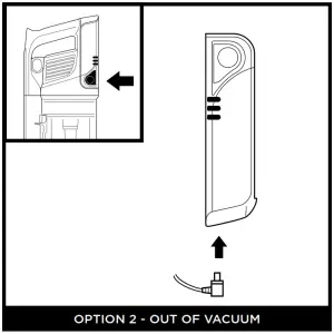 Shark IZ340 Series PowerFins Cordless Vacuum --CHARGING THE B