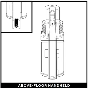 Shark IZ340 Series PowerFins Cordless Vacuum --CHgfA
