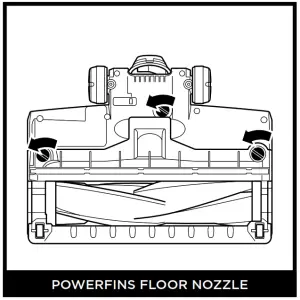 Shark IZ340 Series PowerFins Cordless Vacuum --If you run over a hard