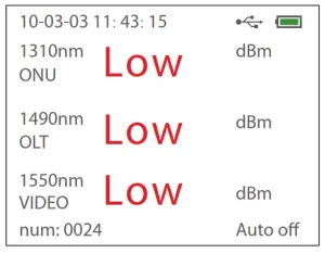 FS FOPM-201 Fiber Tester Optical Power -Fig.8