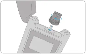 FS FOPM-201 Fiber Tester Optical Power -Inserting SC Cables