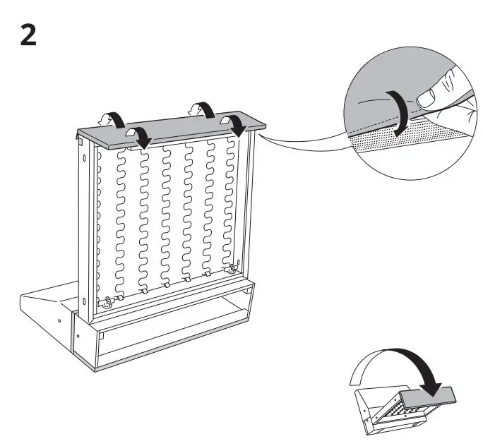IKEA VIMLE2 1 Seat Sofa Instruction Manual - Assembly 2