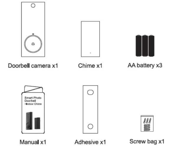 Hangzhou Xizhi Electronics XZ R8841 WiFi Doorbell Camera - figure 1