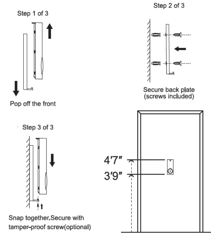 Hangzhou Xizhi Electronics XZ R8841 WiFi Doorbell Camera - figure 3
