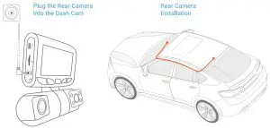 FIG 11 Mount the Rear camera