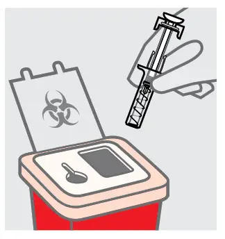 Simponi golimumab SmartJect Autoinjector- Dispose of your