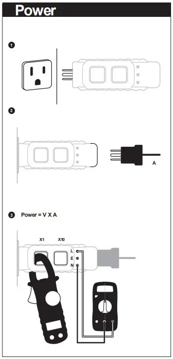 MASTECH MS922A AC Line Splitter - USA Type fig4