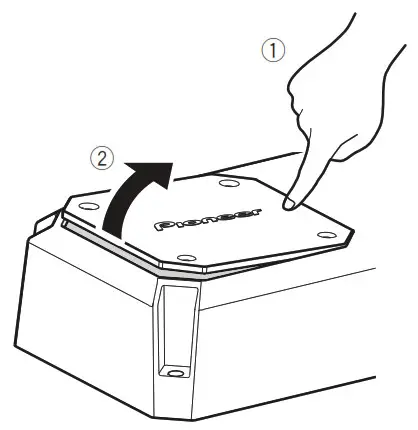 Pioneer GM ME300X1C Marine Mono Amplifier- Top side
