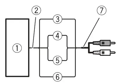 Pioneer GM ME300X1C Marine Mono Amplifier- speaker input wire