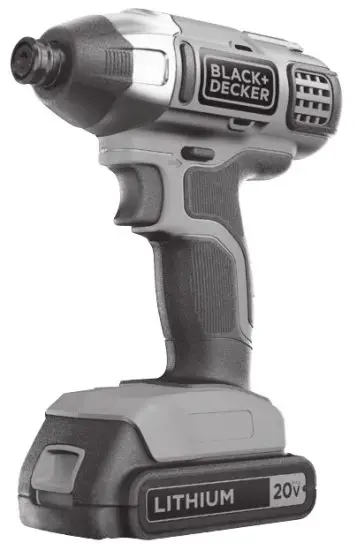 BLACK DECKER BDCI202 20V Max Cordless Impact Driver