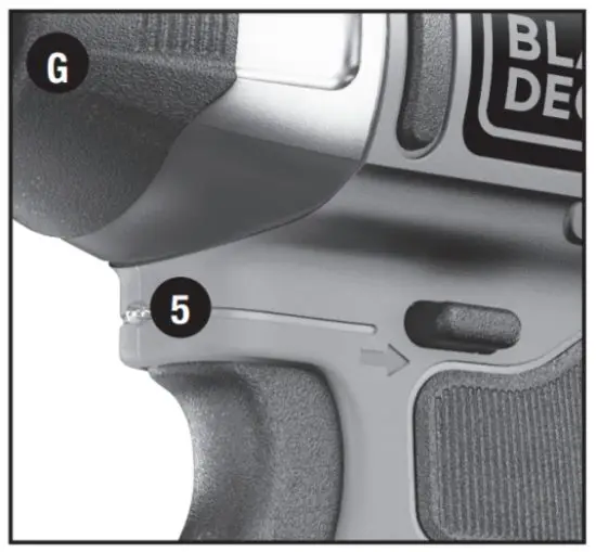BLACK DECKER BDCI202 20V Max Cordless Impact Driver - Charging Procedure 5