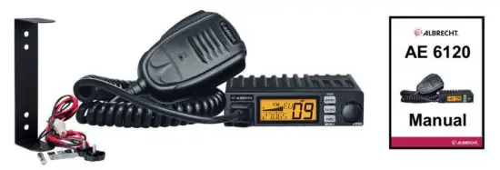 ALBRECHT AE 6120 VOX CB Radio - 1