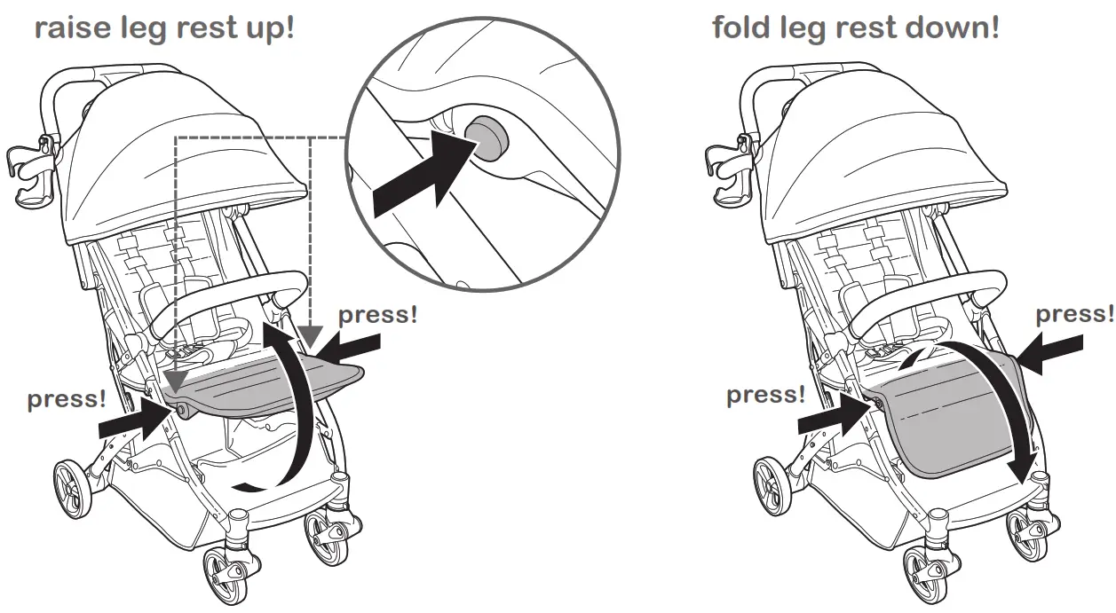 summer 3D Quickclose CS Compact Fold Stroller - fig12