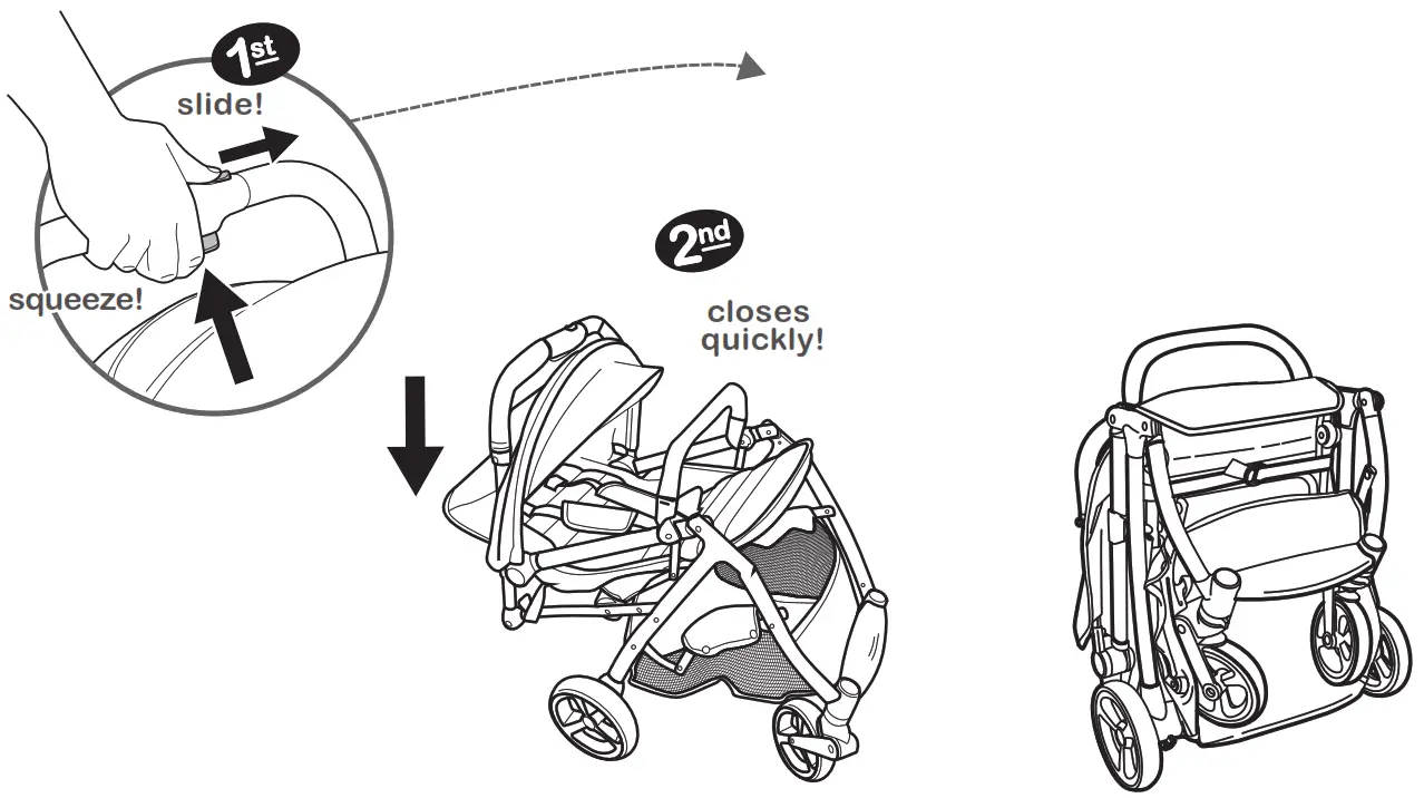summer 3D Quickclose CS Compact Fold Stroller - fig16