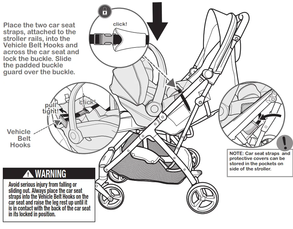 summer 3D Quickclose CS Compact Fold Stroller - fig24