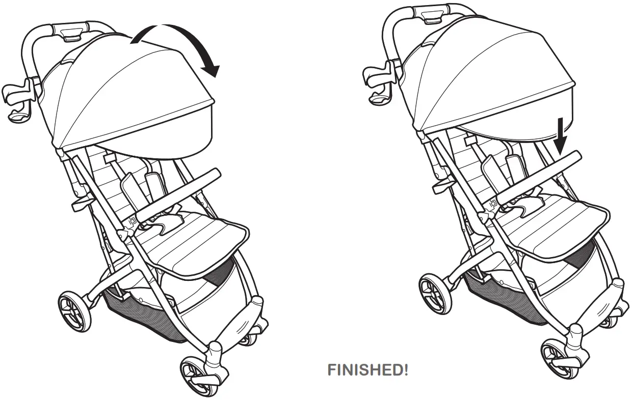 summer 3D Quickclose CS Compact Fold Stroller - fig5