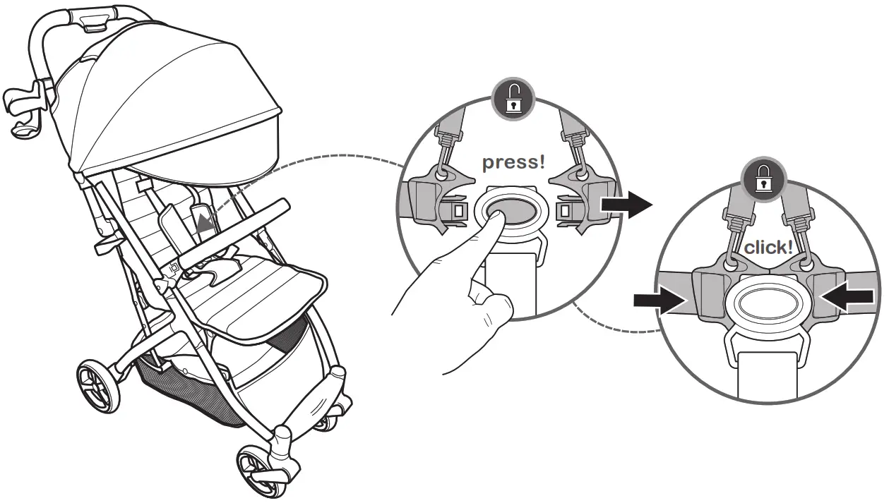 summer 3D Quickclose CS Compact Fold Stroller - fig6