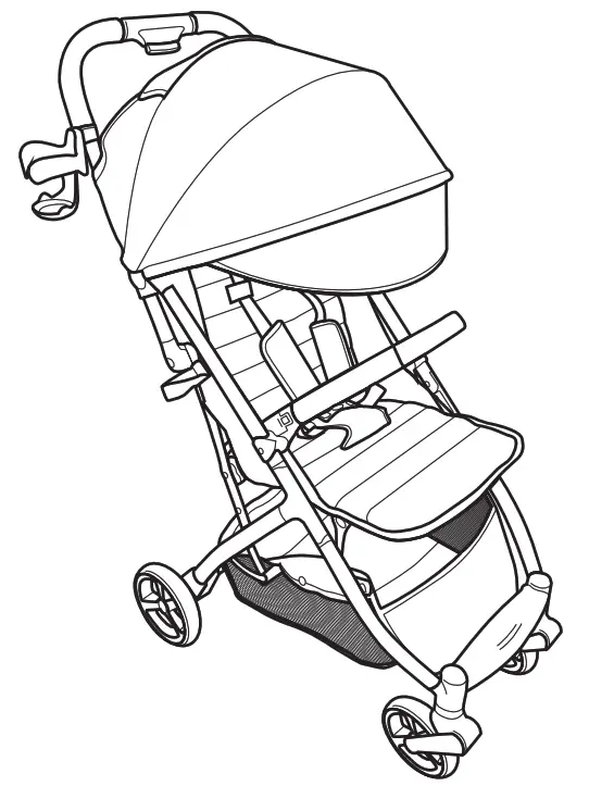 summer 3D Quickclose CS Compact Fold Stroller