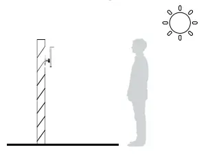 Universal Ubiquitous Uface 5 Temp AI Face Recognition - Back light 1