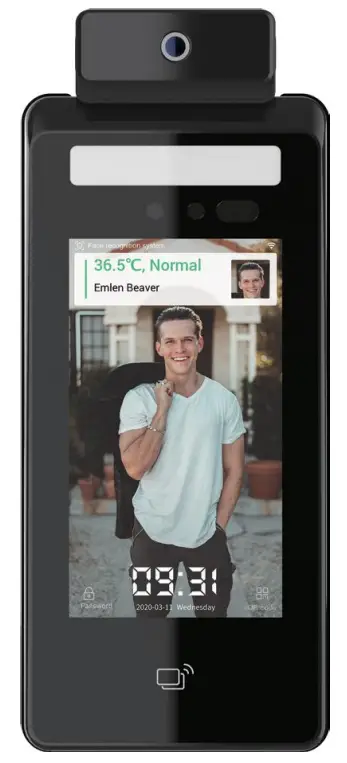 Universal Ubiquitous Uface 5 Temp AI Face Recognition