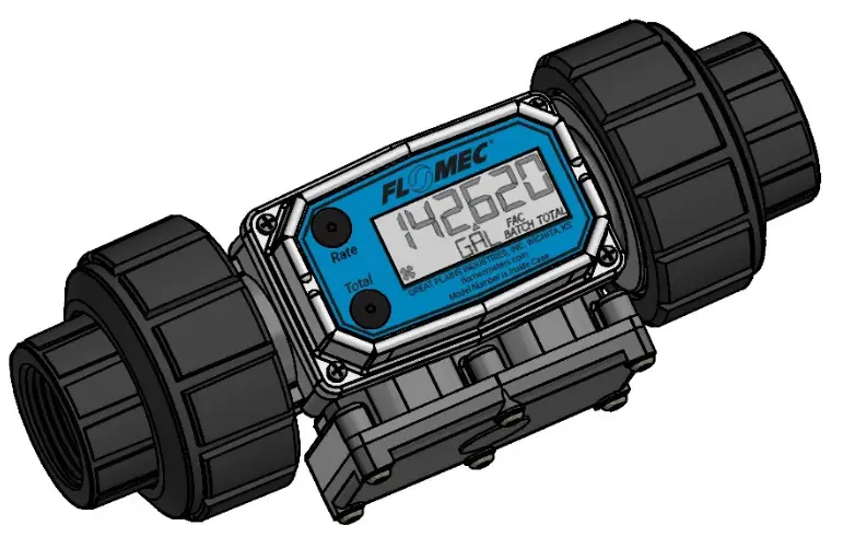FLOMEC PVDF Turbine Housing