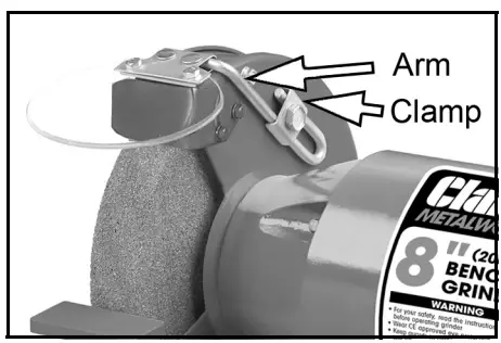 Clarke CHDBG900 8 Inch 200mm Bench Grinder - fig 5